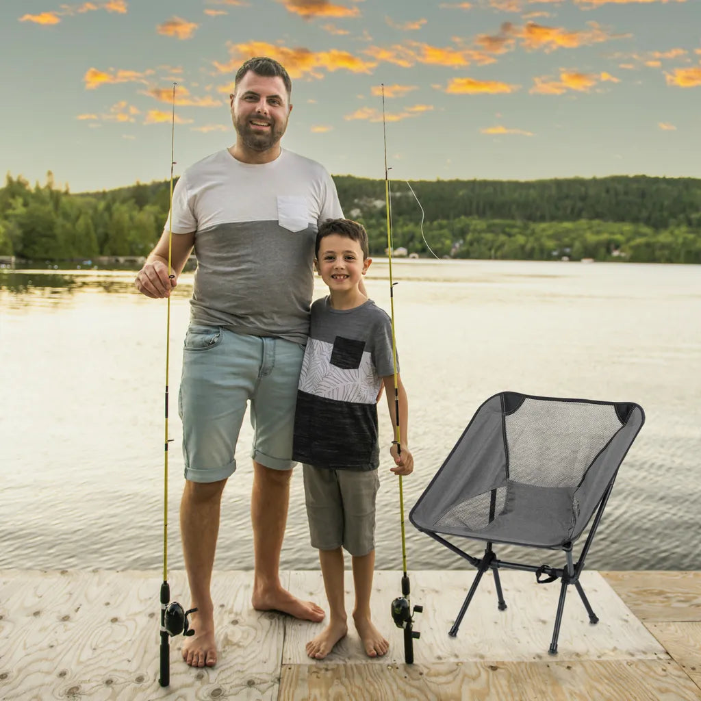  Relaxdays Campingstuhl Ultraleicht