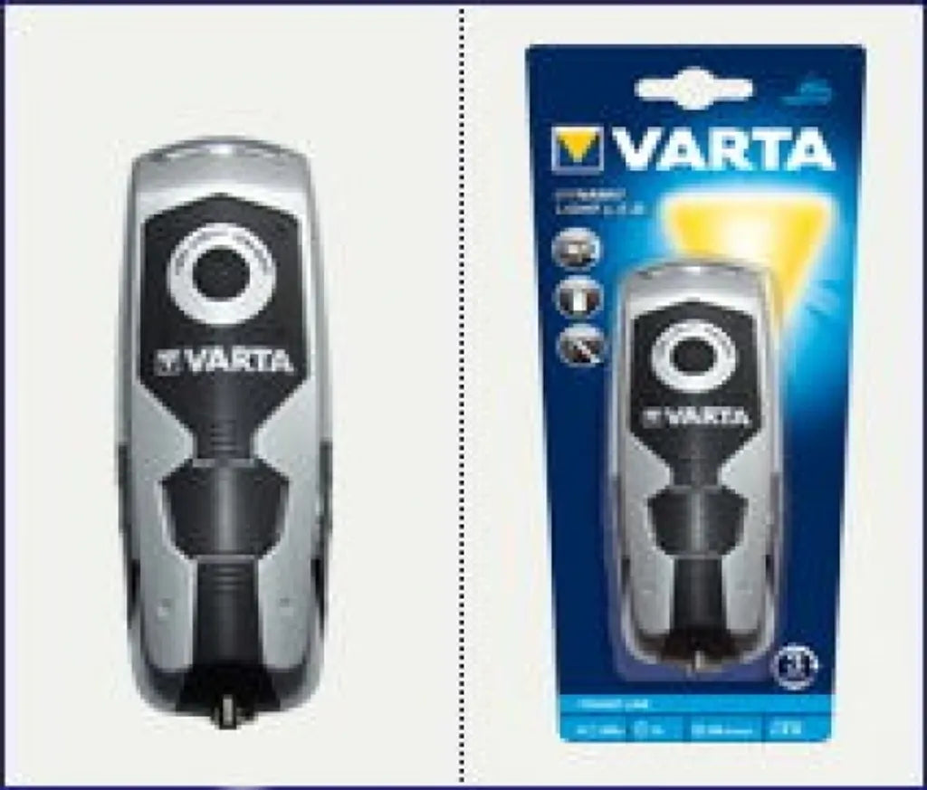  VARTA Taschenlampe "Dynamo Light LED" Spritzwassergeschützt