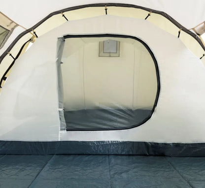  CampFeuer Zelt Super+ Für 4 Personen | Sand / Schwarz | 3000 Mm Wassersäule