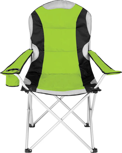 Tectake 2 Campingstühle Mit Polsterung - Grün
