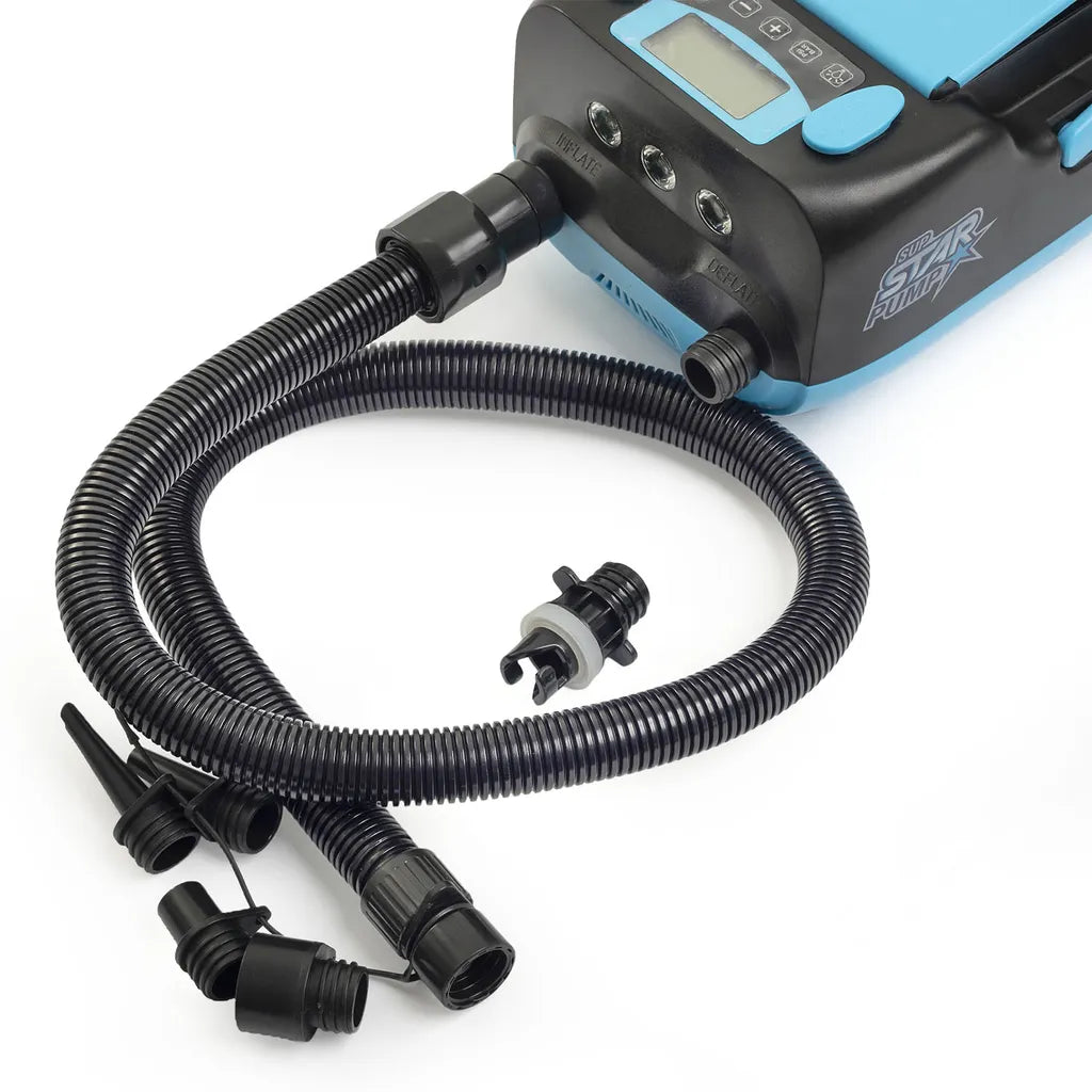  Elektrische Füllpumpe 12V Smart Inflator Deflator Luftpumpe Star Pump 9 SUP