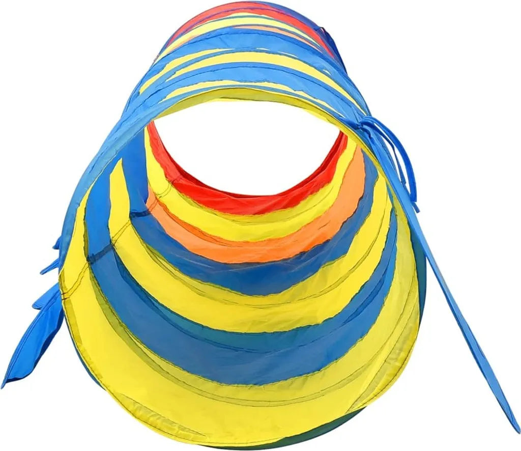  VidaXL Spieltunnel Für Kinder Mehrfarbig 245 Cm Polyester