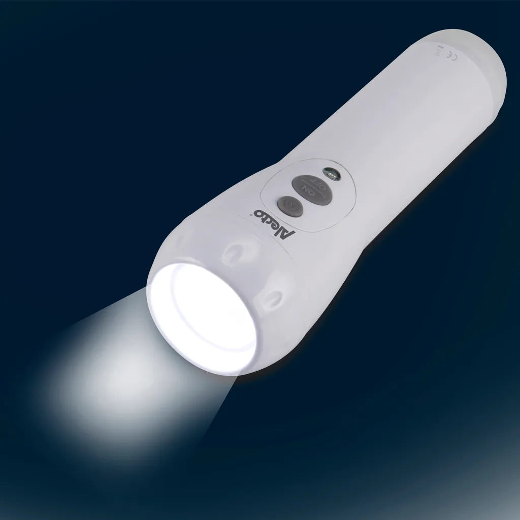  Alecto Taschenlampe ATL-110 LED Aufladbar Ws