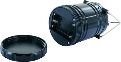  SCHWAIGER -CALED1 533- LED Campingleuchte Mit Lagerfeuer Effekt, Schwarz