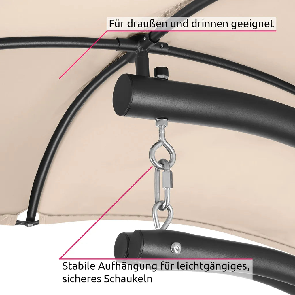  Tectake Hängeliege Maja - Beige