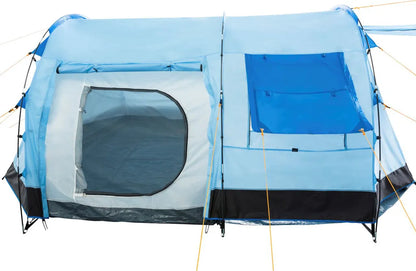  CampFeuer Zelt Super+ Für 4 Personen | Blau / Schwarz | 3000 Mm Wassersäule