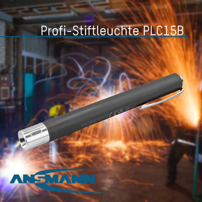  ANSMANN Stiftleuchte PLC15B Mit Cliptaste Inkl. AAA Batterien