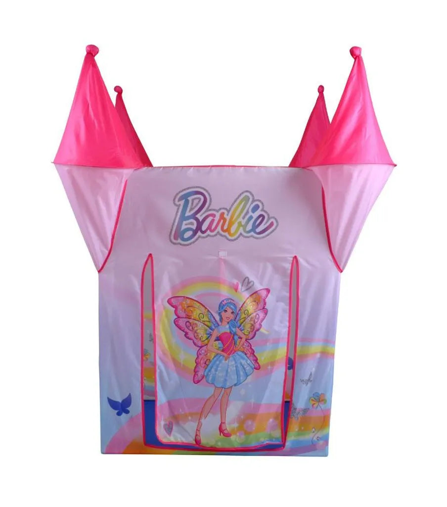  Knorr Toys Barbie Schloss Dreamtopia - Maße: Innen 76 X 76 X 98 Cm - Außen: 114 X 114 X 133 Cm - Farbe: Rosa/bunt; 84559