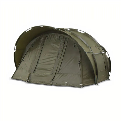  Lucx® Bivvy Angelzelt Karpfenzelt Leopard, 1, 2, 3 Mann Zelt 10.000mm