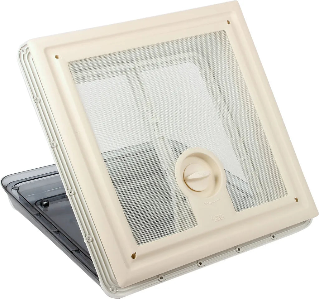  Dachfenster Fiamma Vent 40x40 Cm Klar + Dichtmittel + Schrauben Für Wohnwagen