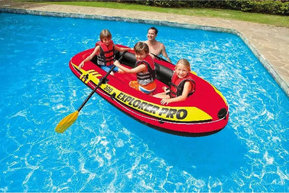  INTEX Explorer Pro 300 Set Aufblasbares Boot Mit Ruder Und Pumpe 58358NP