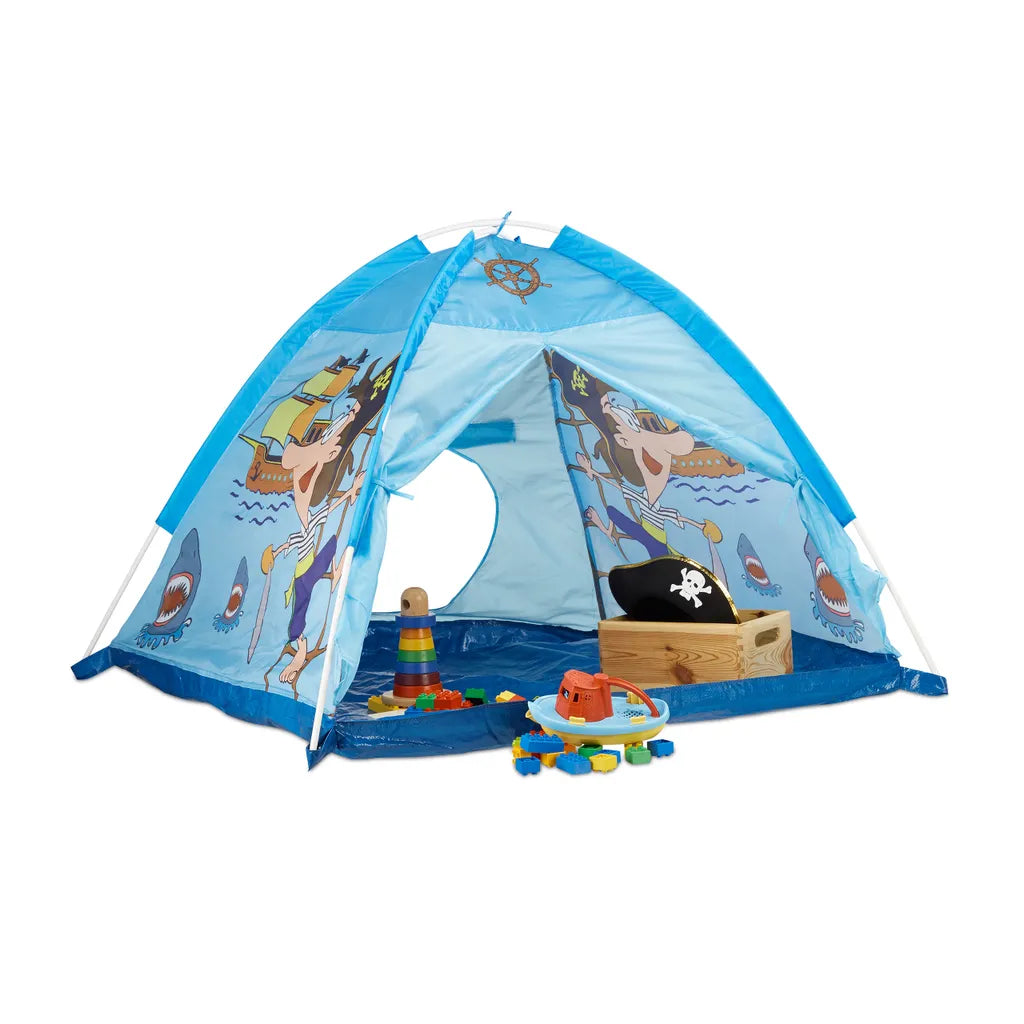  Relaxdays Spielzelt Pirat In Blau