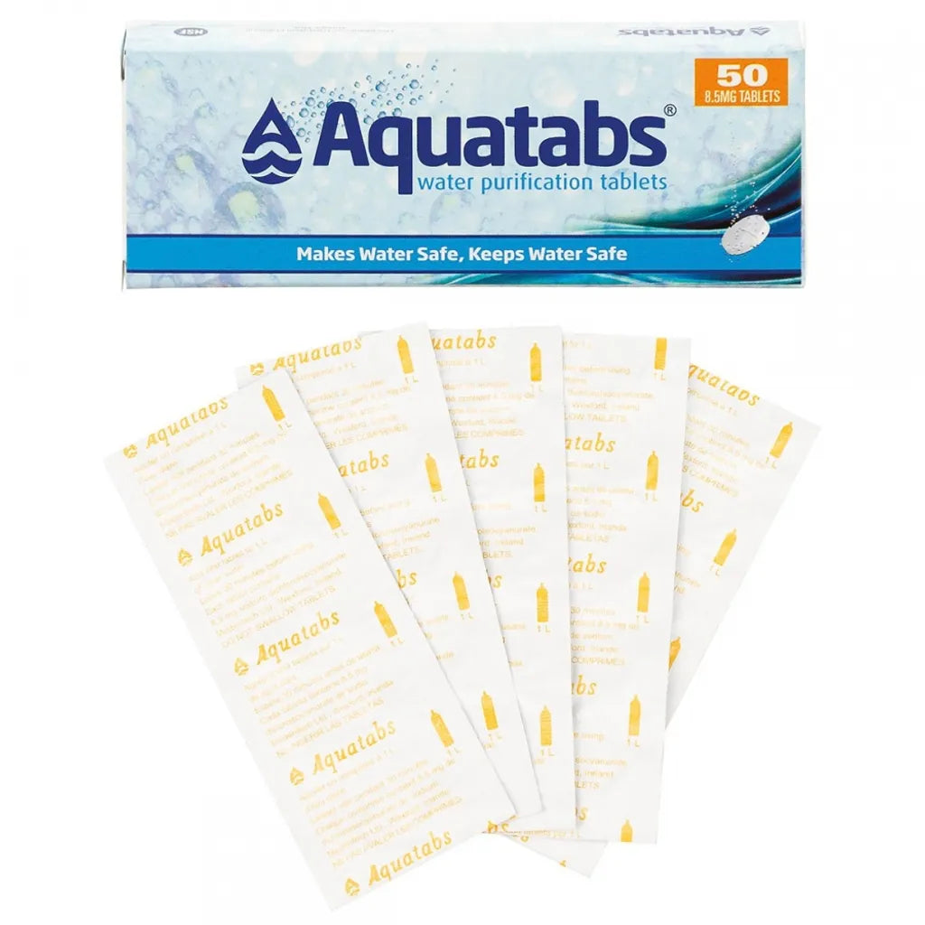  Medentech Aquatabs - Wasseraufbereitungstabletten - Weiß
