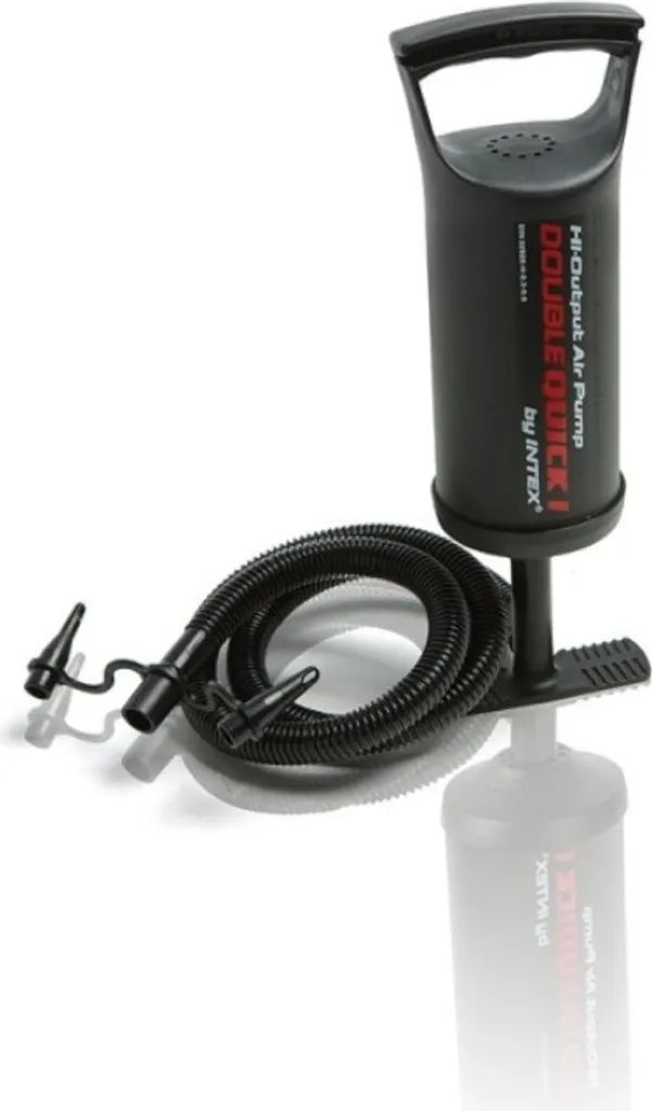  Intex Doppelhub Luftpumpe Double Quick I 29cm 3 Adapter 6.7/8.5/18mm
