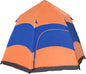 OUTSUNNY Quick-Up-Zelt Doppelwandzelt Outdoor Familienzelt Pop-Up Für 4–6 Personen 4 Jahreszeiten Wasserdicht