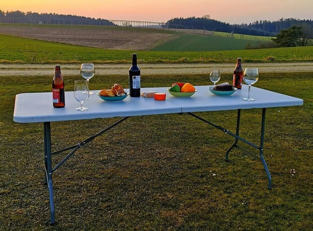  Klappbarer Tisch CAMPIXX BIG XXL Klappbar Campingtisch Klapptisch Falttisch