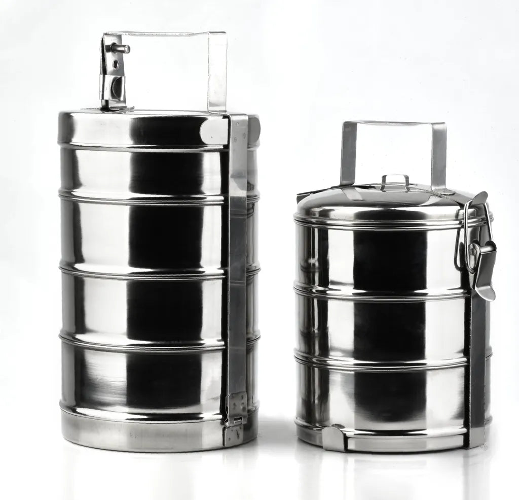  KOCHGESCHIRR Edelstahl Outdoor Camping Picknick Topfset COOKINI 4 X 1 L