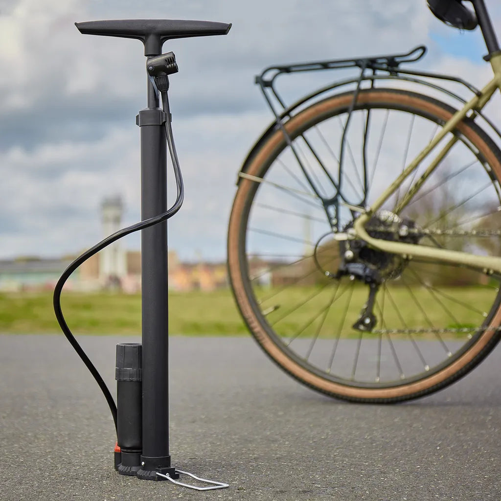  Fahrradpumpe Alle Ventile Sport Luftpumpe Standpumpe Manometer Standluftpumpe
