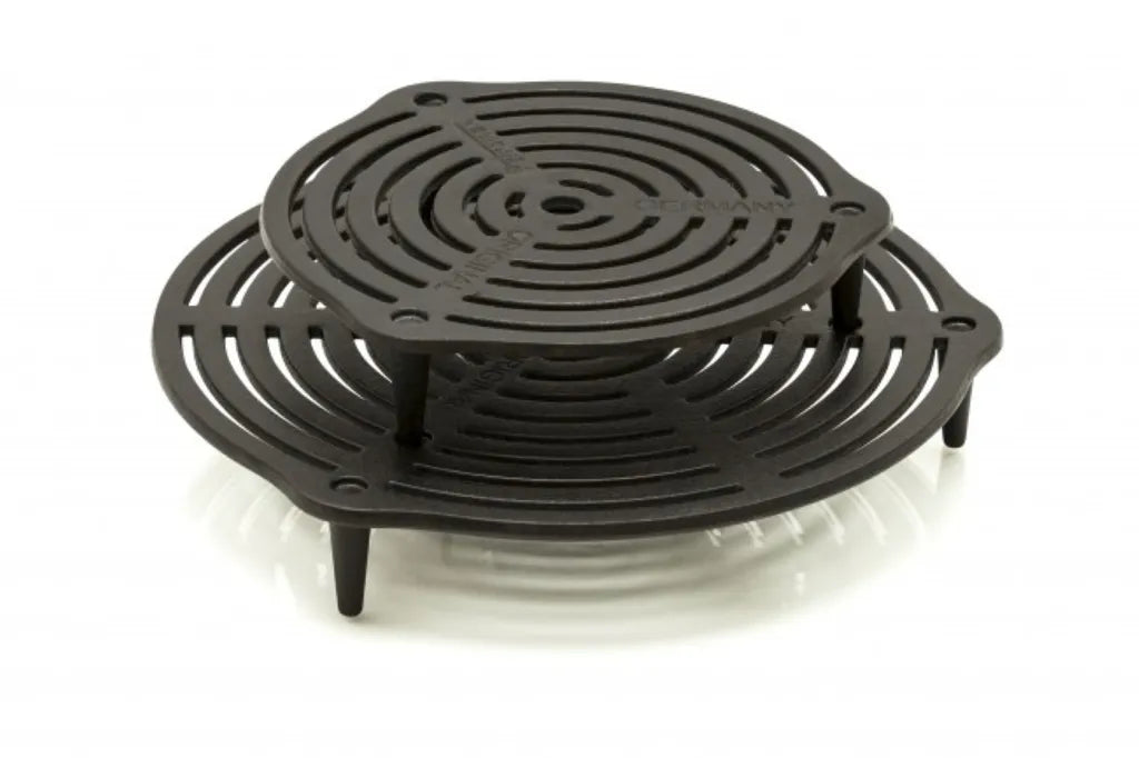  Petromax Stapelrost Aus Gusseisen 31cm- Gr-s30 - Backen, Dünste, Dampfgaren Auf Ebenen Im Feuertopf