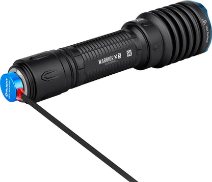  OLIGHT Warrior X 3 Schwarz LED Taschenlampe 2500 Lumen 560 Meter Leuchtweite, USB Wiederaufladbar IPX8 Wasserdicht