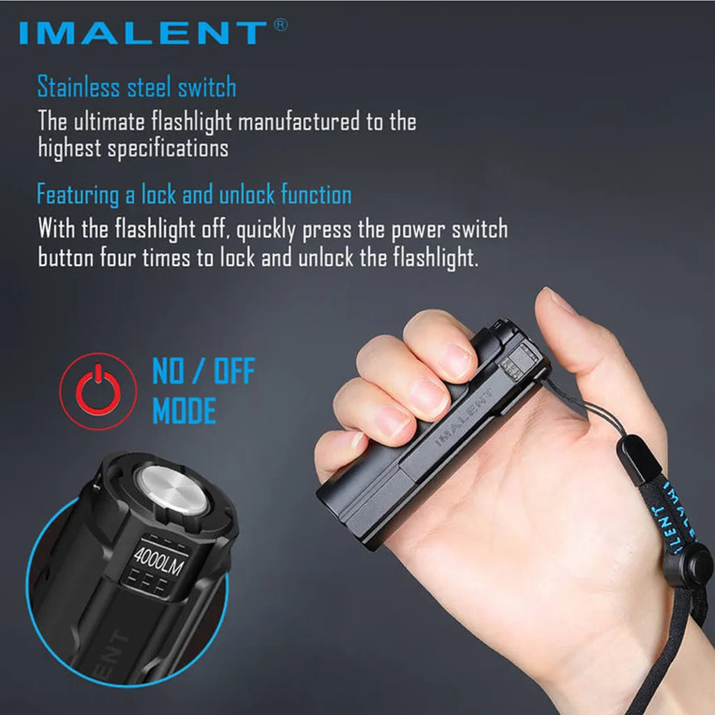  Imalent Imalent LD70 LED Taschenlampe 4.000 Lumen