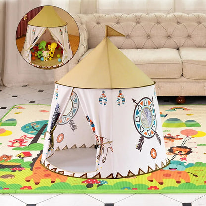  Polbaby Kinder Zelt Spielzelt Wigwam Kinderzelt Tipi Zelt 110 Cm