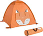  SoBuy OSS05 Kinderzelt Mit Tür Und Fenster Spielzelt Mit Tragbarer Tasche Zelt Für Kinder Spielhaus BHT Ca.: 129x109x129cm