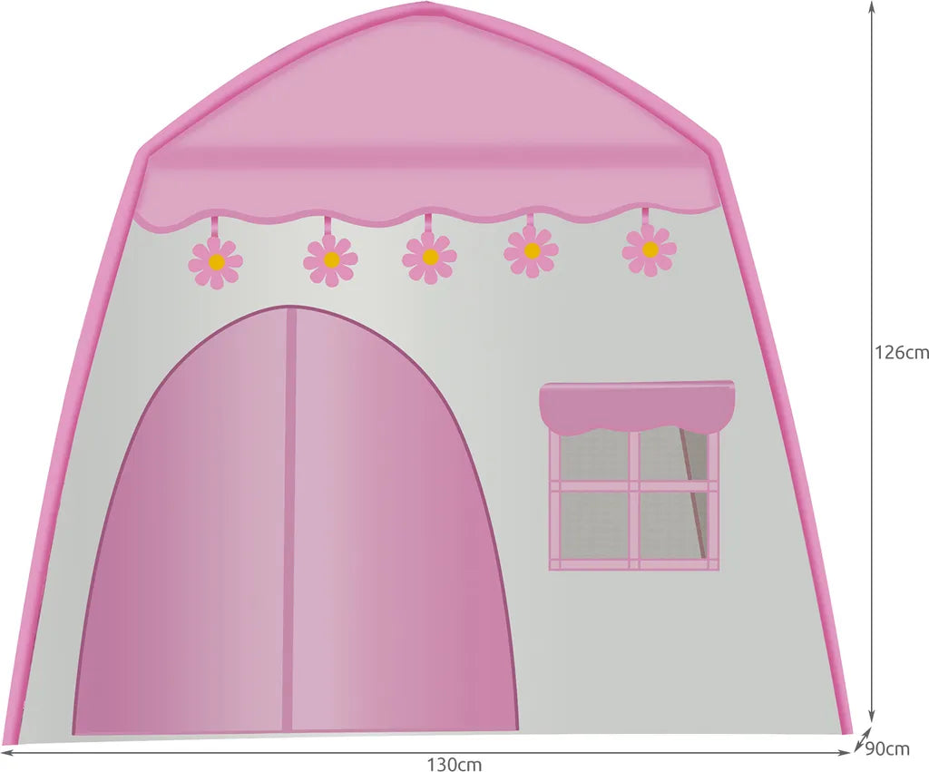  Kinderzelt Spielzelt Spielhaus Zelthaus Schloss Kinder LED-Lampen 17489