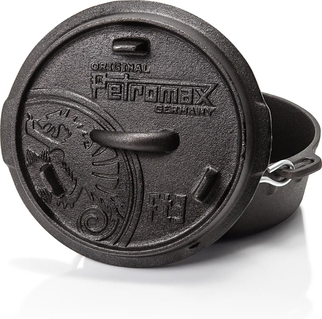  Petromax Feuertopf Ft3 (3qt) Planer Boden (ohne Füße); Ft3-t
