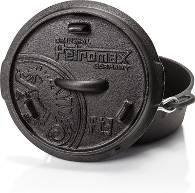  Petromax Feuertopf Ft3 (3qt) Planer Boden (ohne Füße); Ft3-t