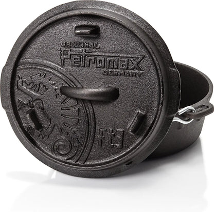  Petromax Feuertopf Ft3 (3qt) Planer Boden (ohne Füße); Ft3-t