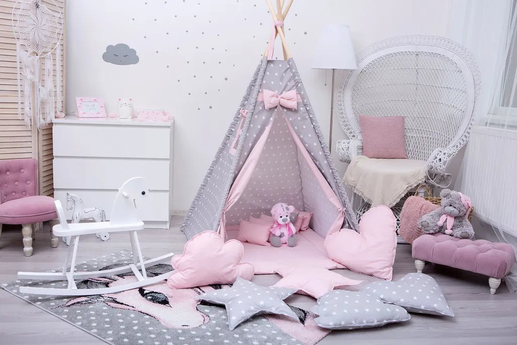  Kinder-Tipi Stars Pink – Ein Originelles Geschenk Für Ihr Kleines Kind – Die Geheimnisvolle Welt Eines Kinderzimmers