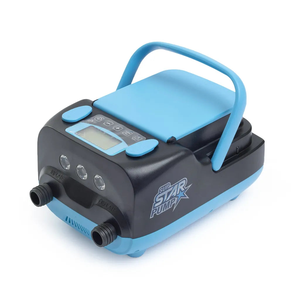 Elektrische Füllpumpe 12V Smart Inflator Deflator Luftpumpe Star Pump 9 SUP