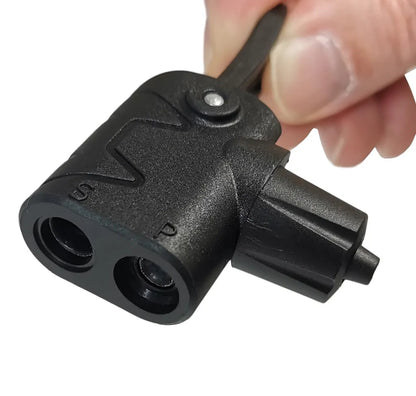  Universal Pumpenkopf Für Luftpumpe Standpumpe Fahrradpumpe Ersatz Dualkopf