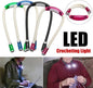  Verstellbare Bücherlampe 4 LED Hands Free Hängelampe, Flexibles Leselicht Zum Lesen Im Bett, 3 Helligkeitsstufen, Grün