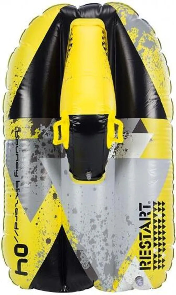  Restart Aufblasbare Schneegleiter Snowtube Bouncy Blizzard 102 Cm Gelb