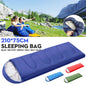  Schlafsack Outdoor Für Camping,Jahreszeiten, Warm Und Wasserdicht Für Erwachsene Und Junioren Indoor, Outdoor Reise, Wandern,210x77CM-Grün