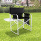  Regiestuhl Mit Tisch Und Tasche - 47x57x79cm - Aluminium-Polyester - Max 120kg