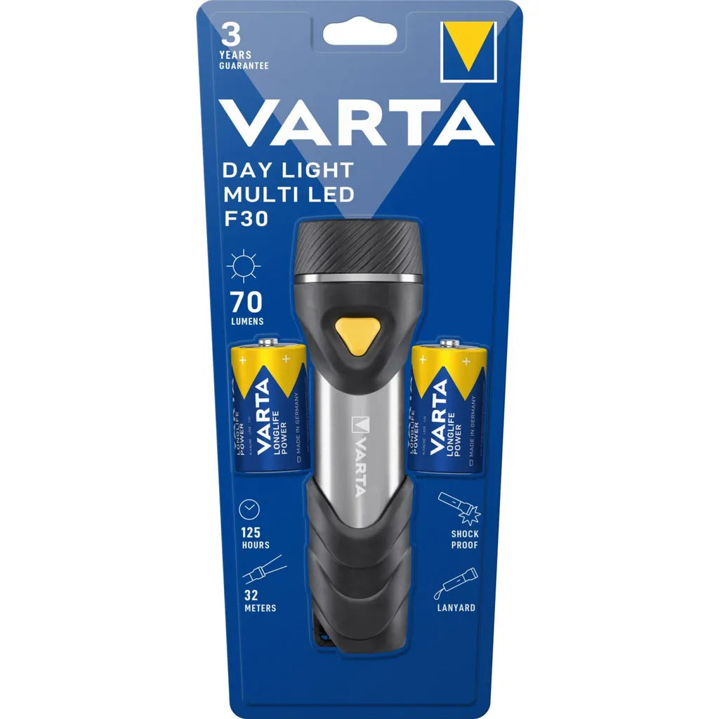  VARTA Taschenlampe "Day Light" Multi LED F30 Inkl. Batterie
