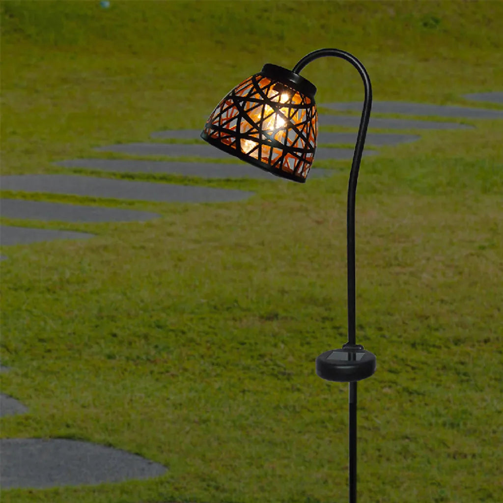  Solar-Taschenlampe Aus Metall H92CM DAFFODIL