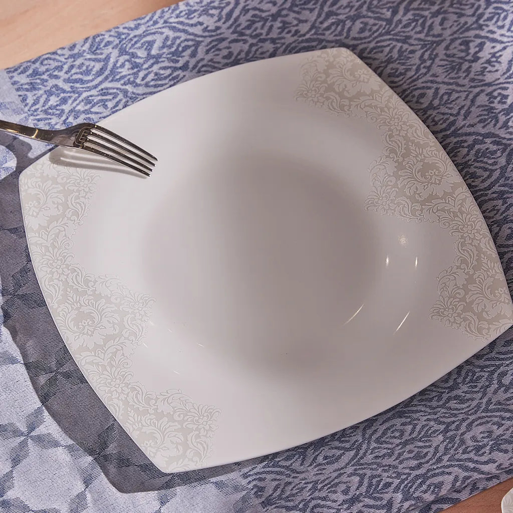  Karaca Fine Pearl Helen 26-teiliges Frühstücksservice Eckig