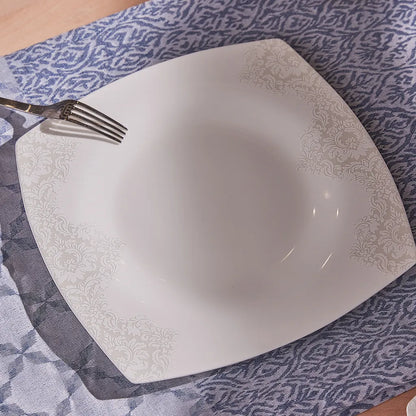  Karaca Fine Pearl Helen 26-teiliges Frühstücksservice Eckig
