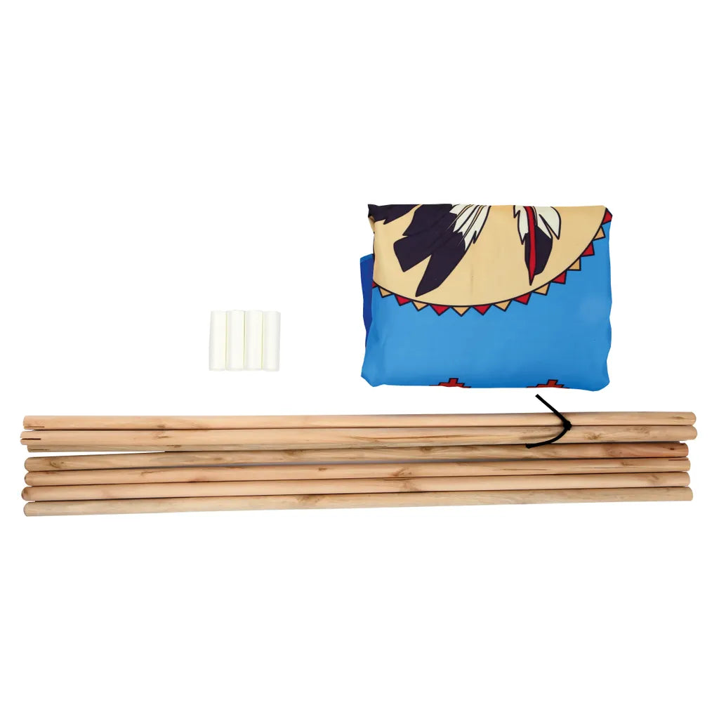  Spielzelt TeePee, Blau