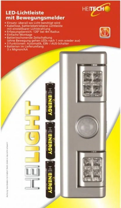  LED-Lichtleiste Mit Bewegungsmelder
