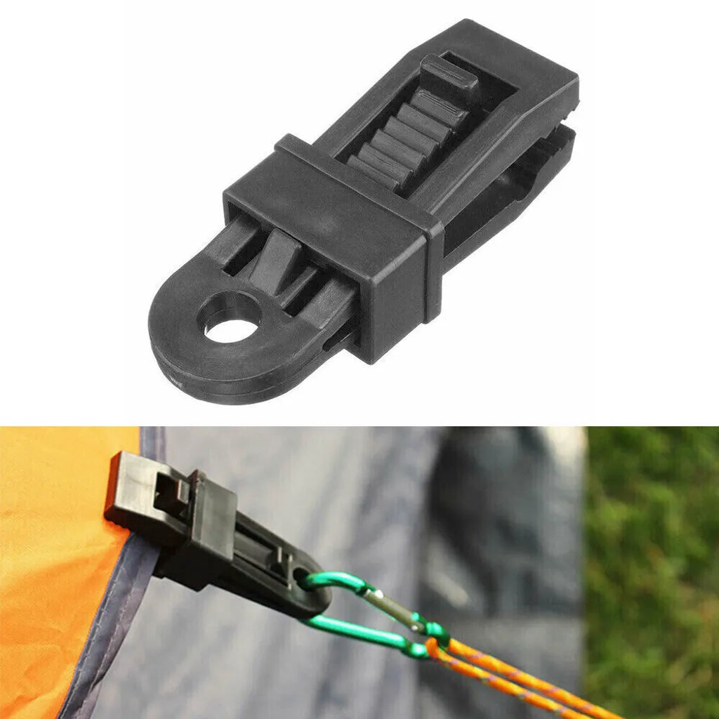  24x Campingzelte Planenhalter Planen Befestigung Klemme Clips Spanner Für Zelt Abdeckplane
