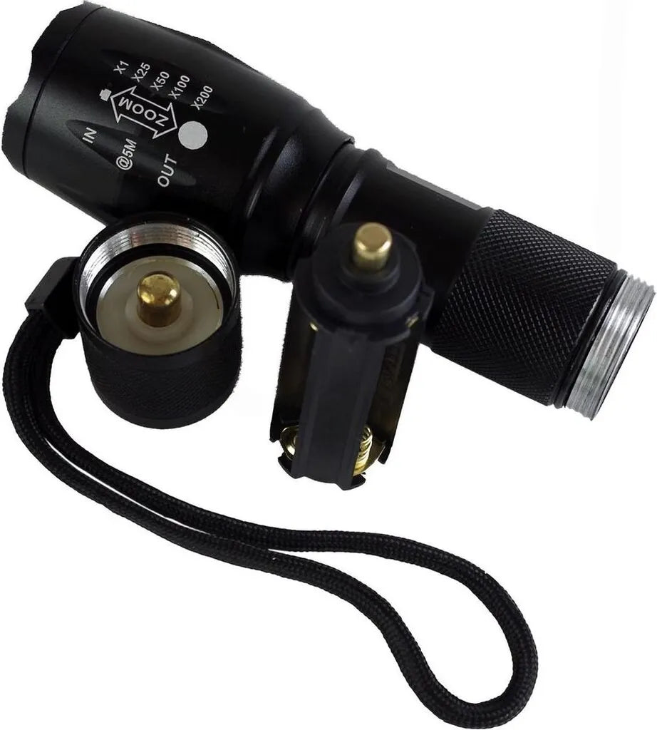  DÉLUXA LED Militär Taschenlampe
