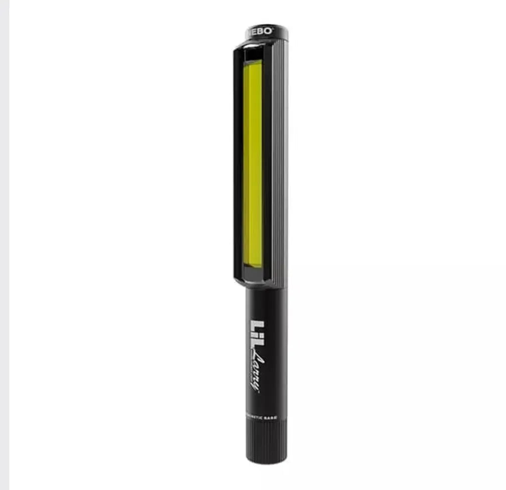 NEBO LIL LARRY™ Power Taschenlampe. 250 Lumen & Roter Blitzmodus, Schwarz