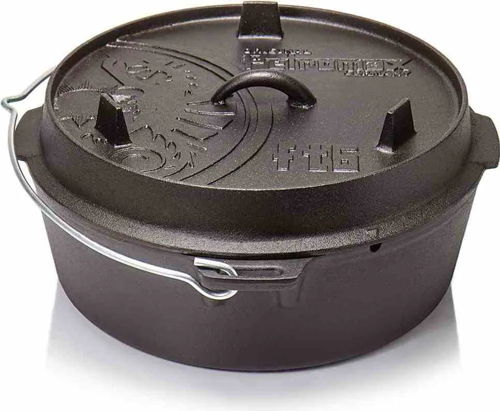  Petromax Feuertopf Ft6 (6qt) Planer Boden (ohne Füße); Ft6-t