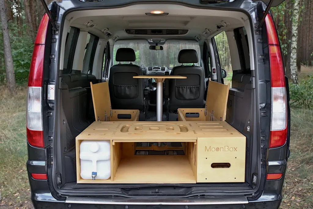  MoonBox Campingbox Campingküche Bettfunktion Schlafsystem VW Van Kombi Typ 119
