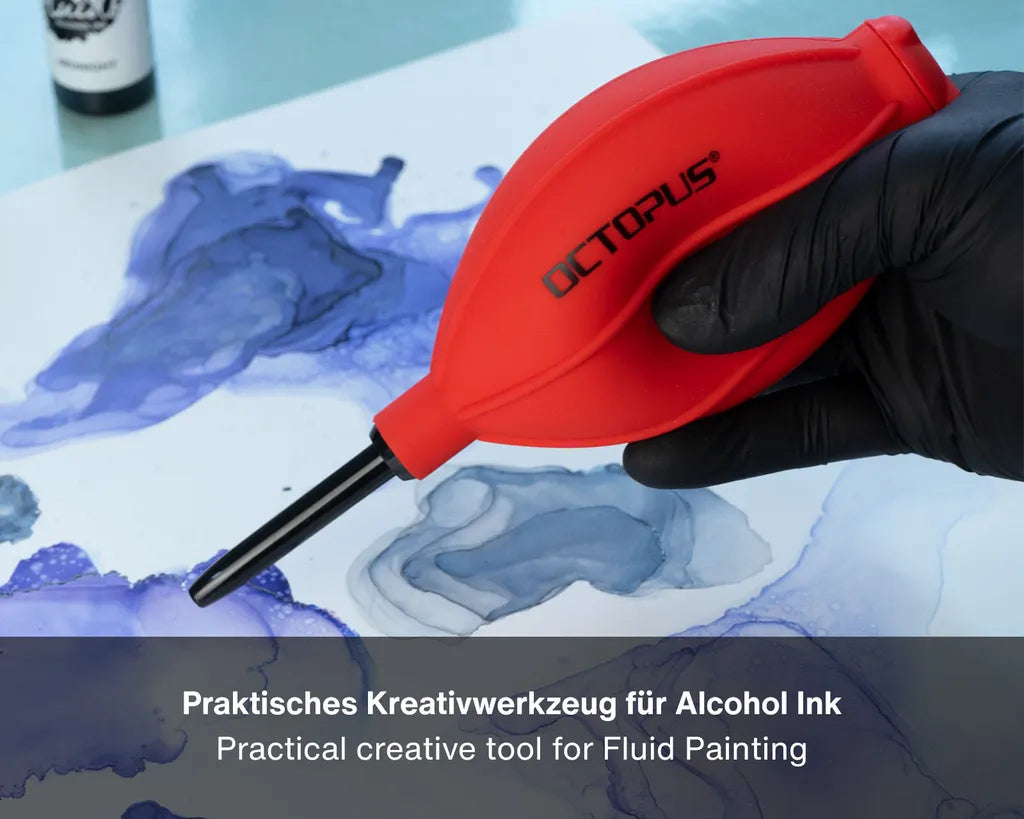  Octopus Blasebalg Zur Kamera-Reinigung, Airblower Für Alcohol Ink